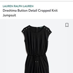 Lauren Ralph Lauren Black Jumpsuit